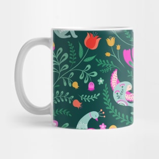 Green Scandinavian Design Mug